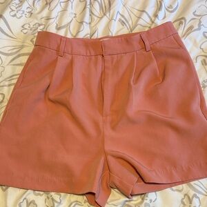 Steve Madden High Waist Coral Shorts